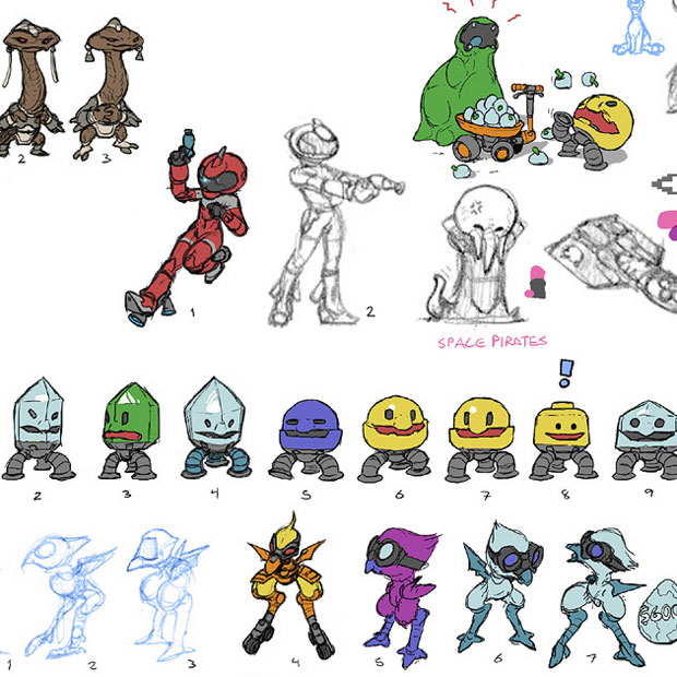 Mule Sketches