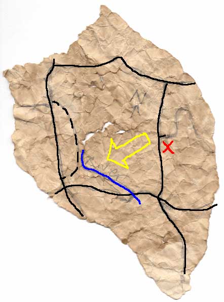 map w/ lines