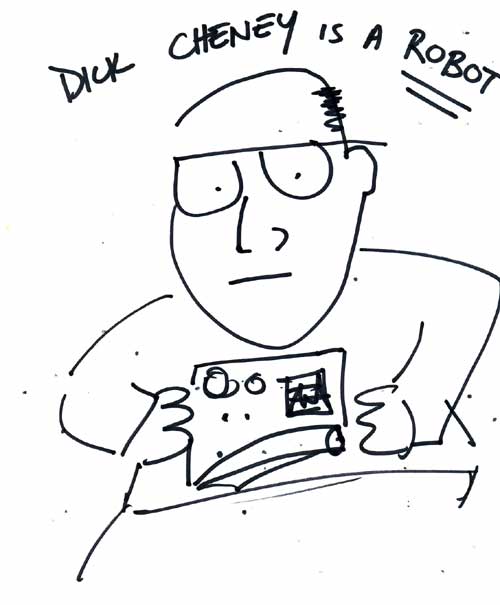 Dick Cheney is a robot