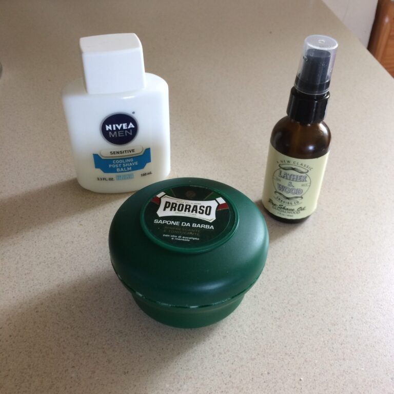 Shaving Soap, Balm, and Oil