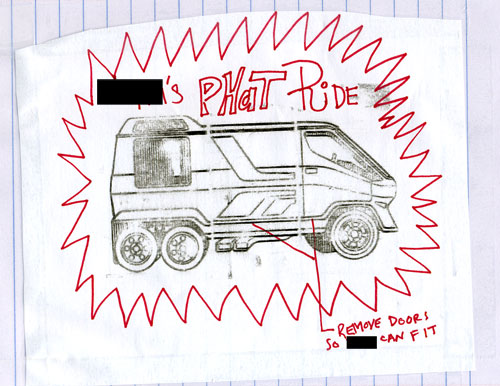 Blank Van